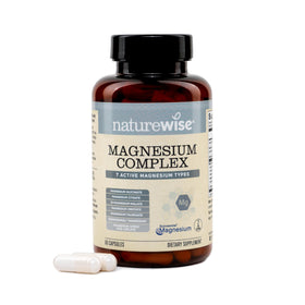 NatureWise Complex de Magnésium 500mg - vue avant de l'emballage