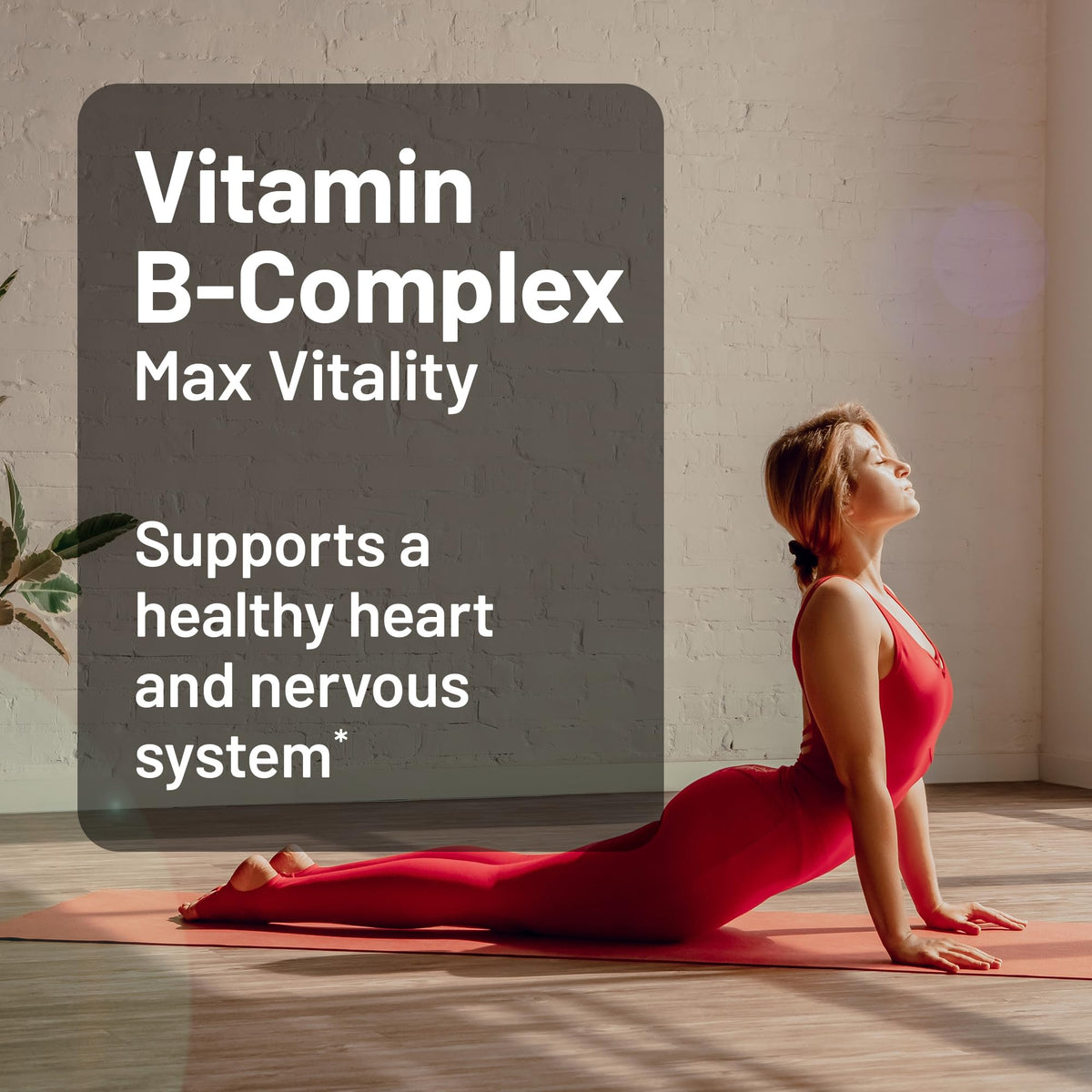 NatureWise Complexe de Vitamines B, gélules molles avec un verre d'eau