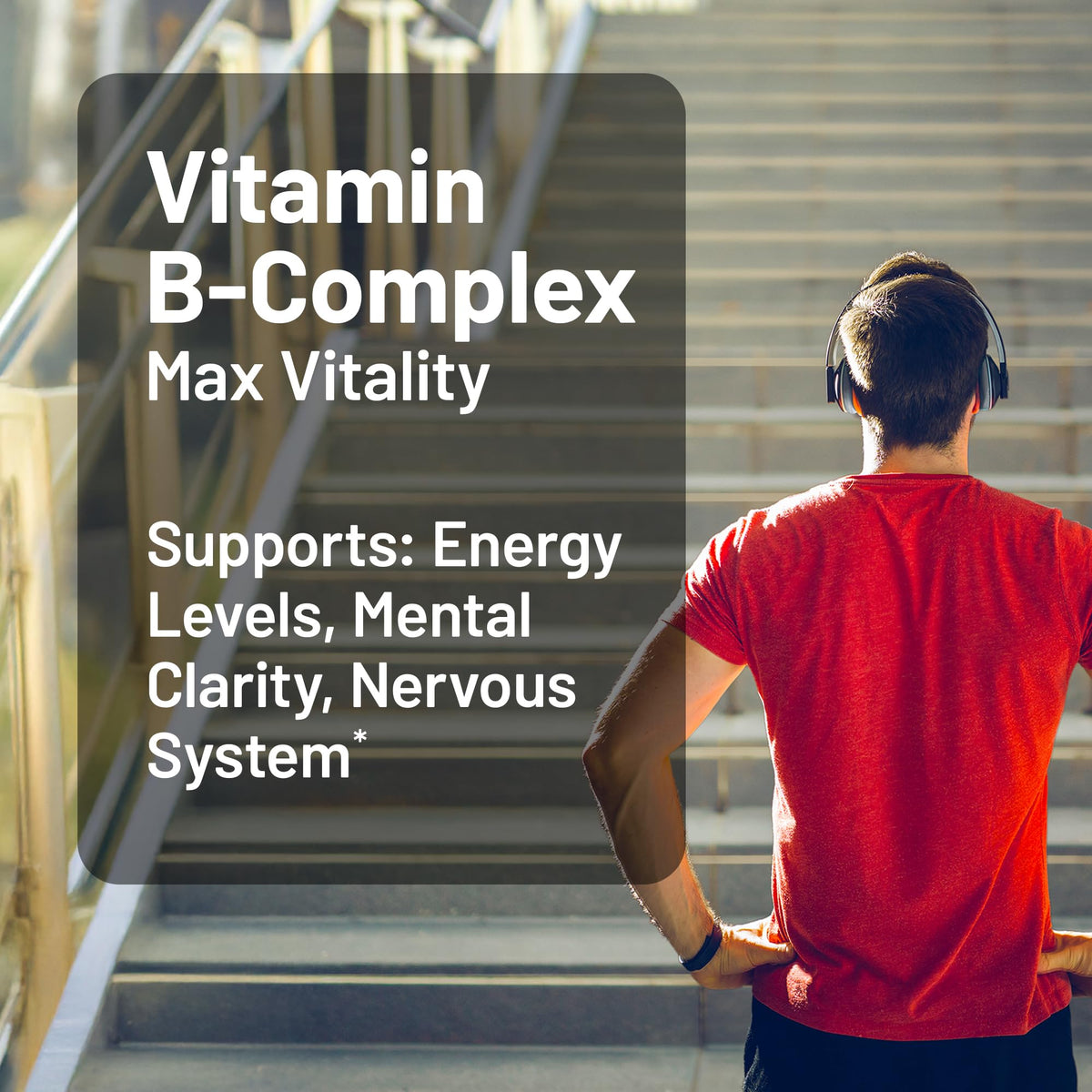 NatureWise Complexe de Vitamines B, gélules molles sur fond blanc