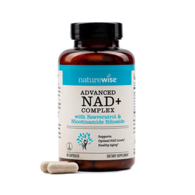 NatureWise Complexe NAD+ 60 capsules vue de face