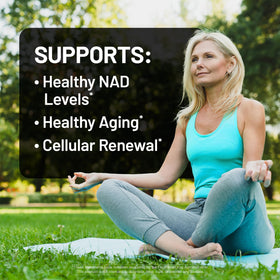 NatureWise Complexe NAD+ étiquette avec ingrédients