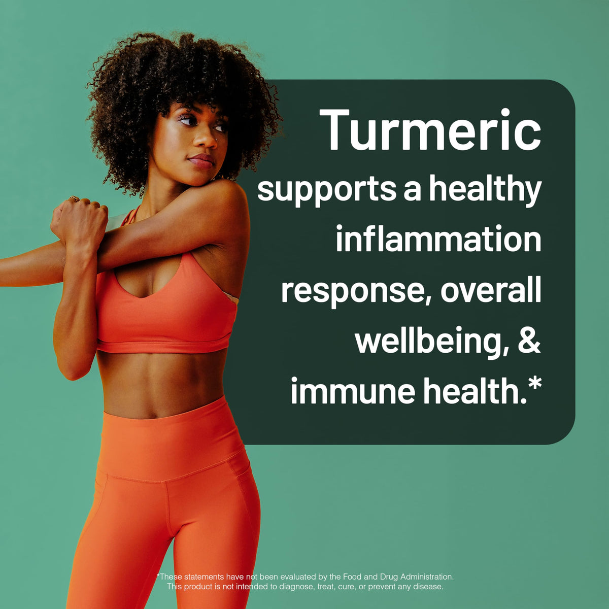 NatureWise Curcuma 500mg gélules en gros plan