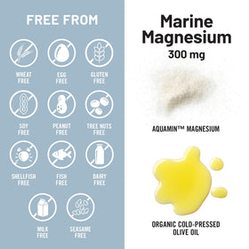 NatureWise Magnésium Marin 300mg, présentation en lifestyle