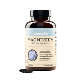 NatureWise Magnésium Marin 300mg supplément en gélules douces