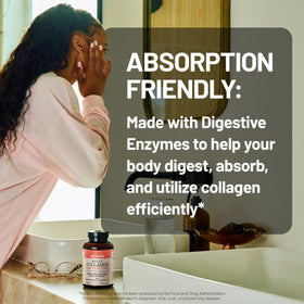 NatureWise Multi Collagen Capsules 1650 mg, packaging back view
