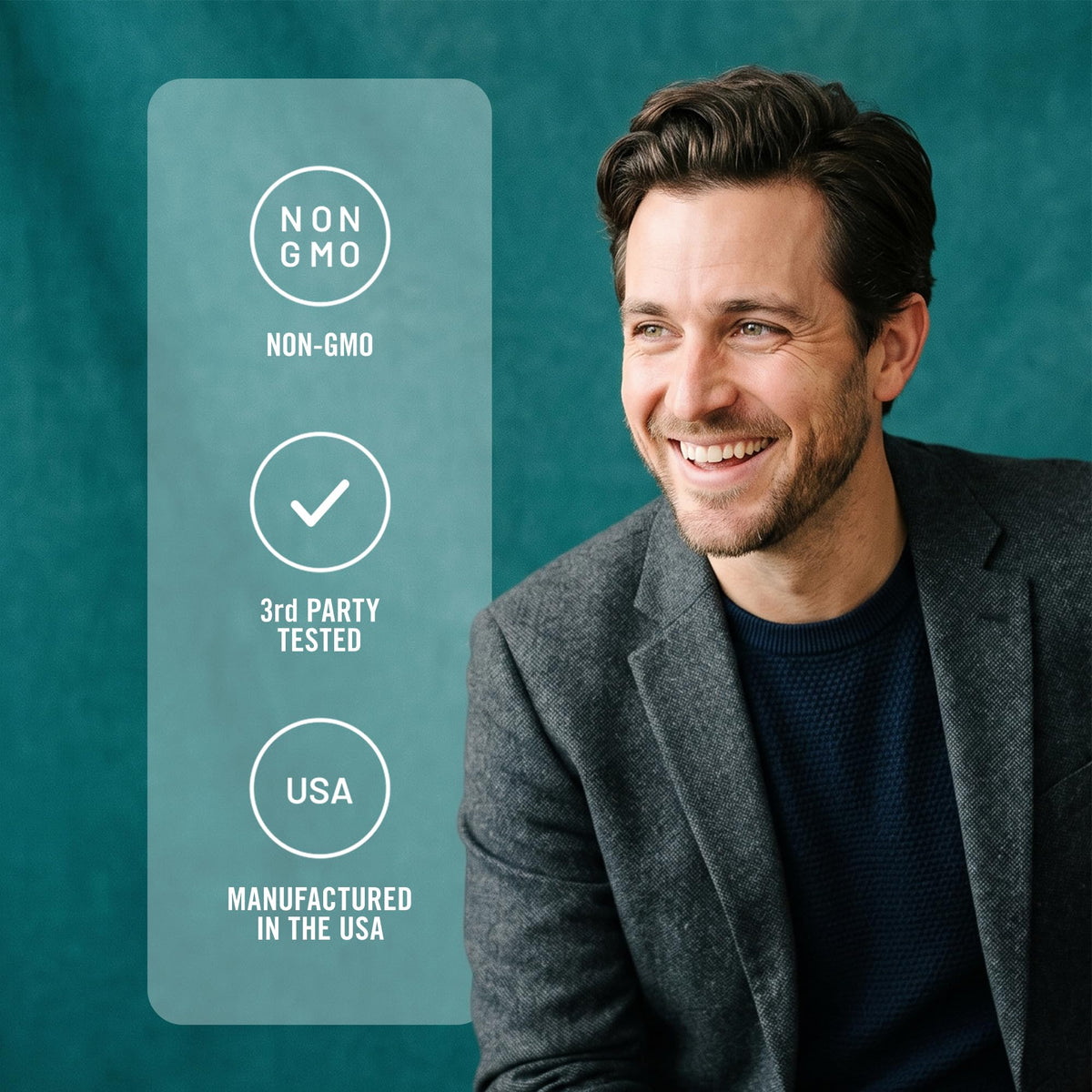 NatureWise Multivitamin pour Hommes capsules ouvertes