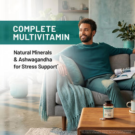 NatureWise Multivitamin pour Hommes étiquette avec ingrédients