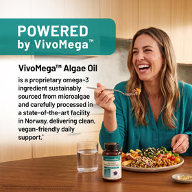 NatureWise Omega-3 Végétalien 1458mg gélules molles