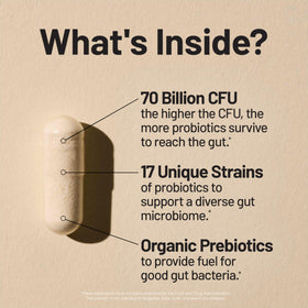 NatureWise Probiotiques en format végétarien