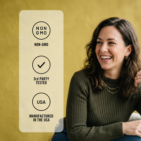 NatureWise Racine de Gingembre 1200mg avec ingrédients listés