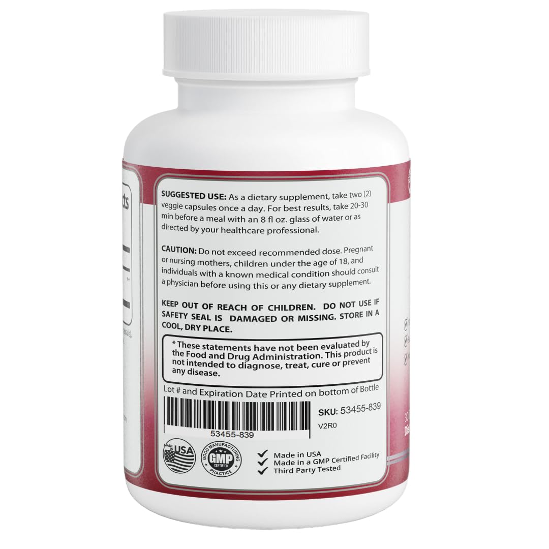 Naturonel Berbérine HCl 1200mg avec des ingrédients naturels autour