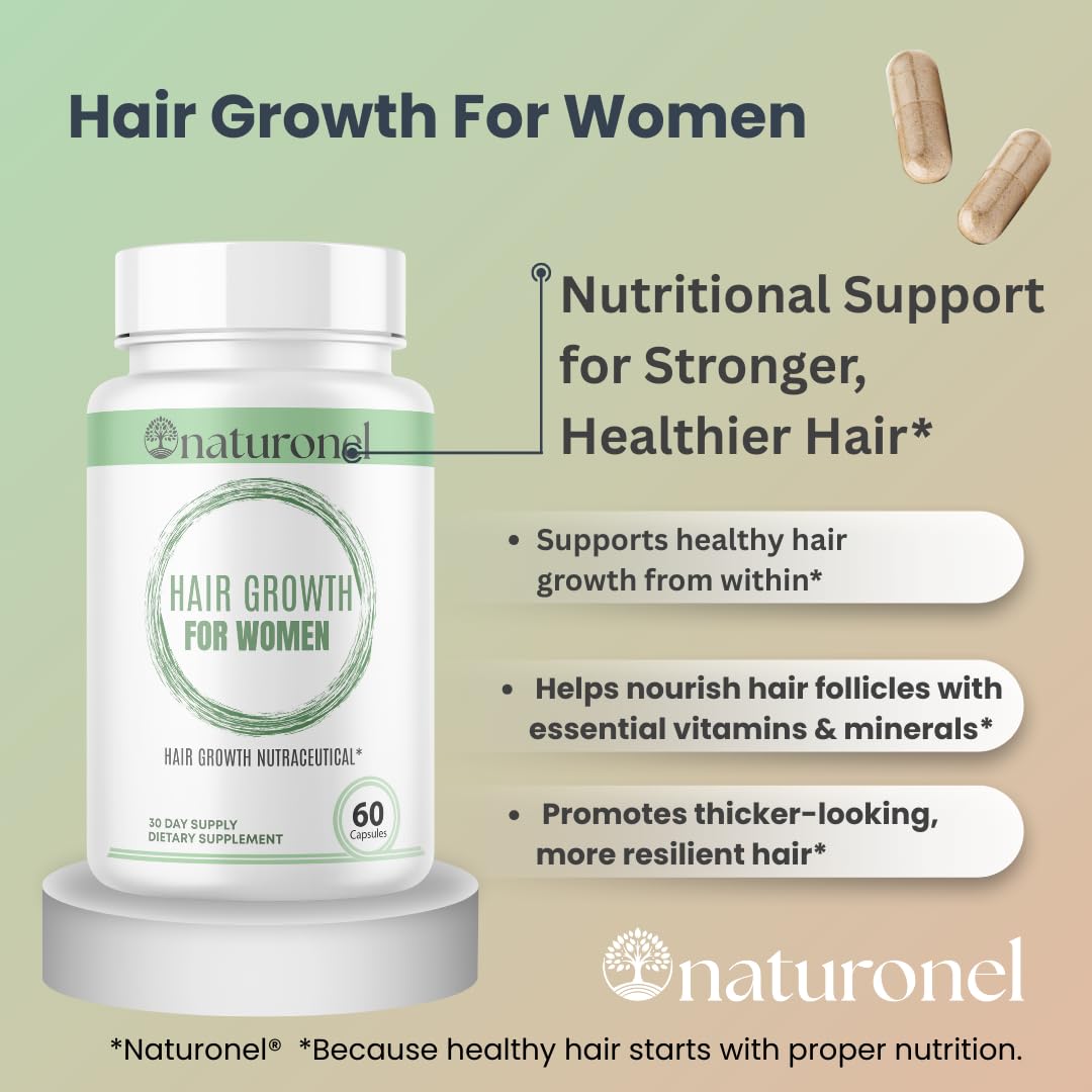 Naturonel Compléments Cheveux Femmes 45+ emballage arrière