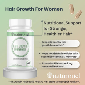 Naturonel Compléments Cheveux Femmes 45+ emballage arrière