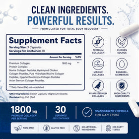 Naturonel Formule de récupération sur un fond neutre