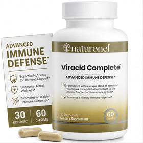 Naturonel Viracid Complete flacon de capsules vue de face