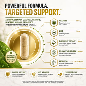 Naturonel Viracid Complete flacon ouvert avec capsules visibles