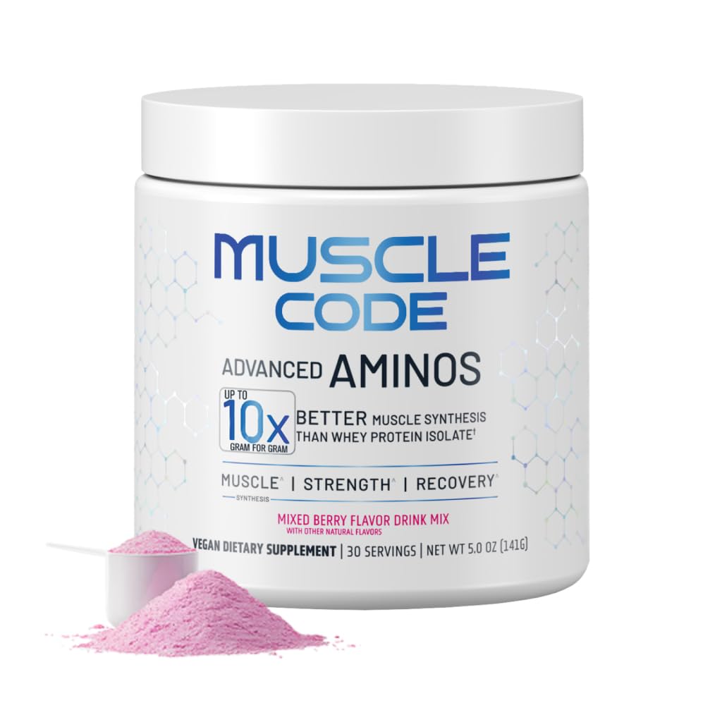 NAUTILUS Muscle Code Poudre d'Acides Aminés Essentiels 204g vue de face