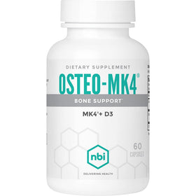 NBI Osteo-MK4 60 Capsules vue de face avec étiquette