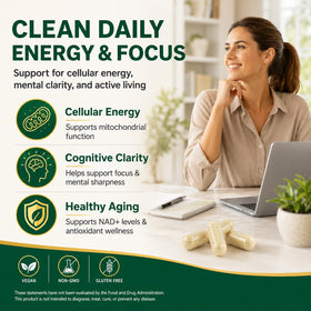 NBOOCUP NAD+ 600mg Capsules avec Étiquetage Sur le Flacon