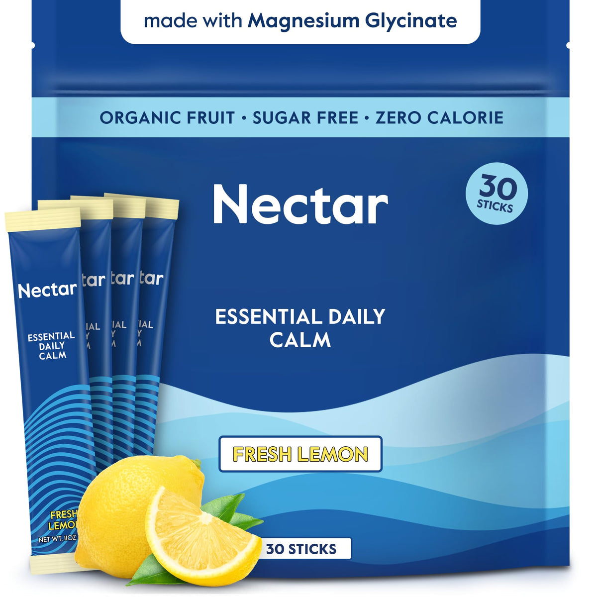 Nectar Mélange de Boisson au Magnésium Glycinate - sachets en boîte