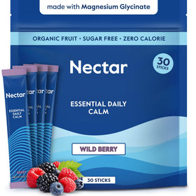 Nectar Mélange de Boisson au Magnésium Glycinate sachets en vue de face