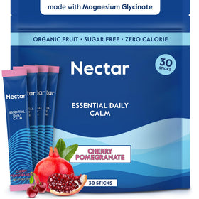 Nectar Mélange de Boisson Magnésium Glycinate sachets cerise grenade