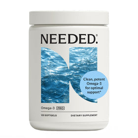 Needed Omega-3 Prénatal 1000mg DHA 1000mg EPA avant de la boîte