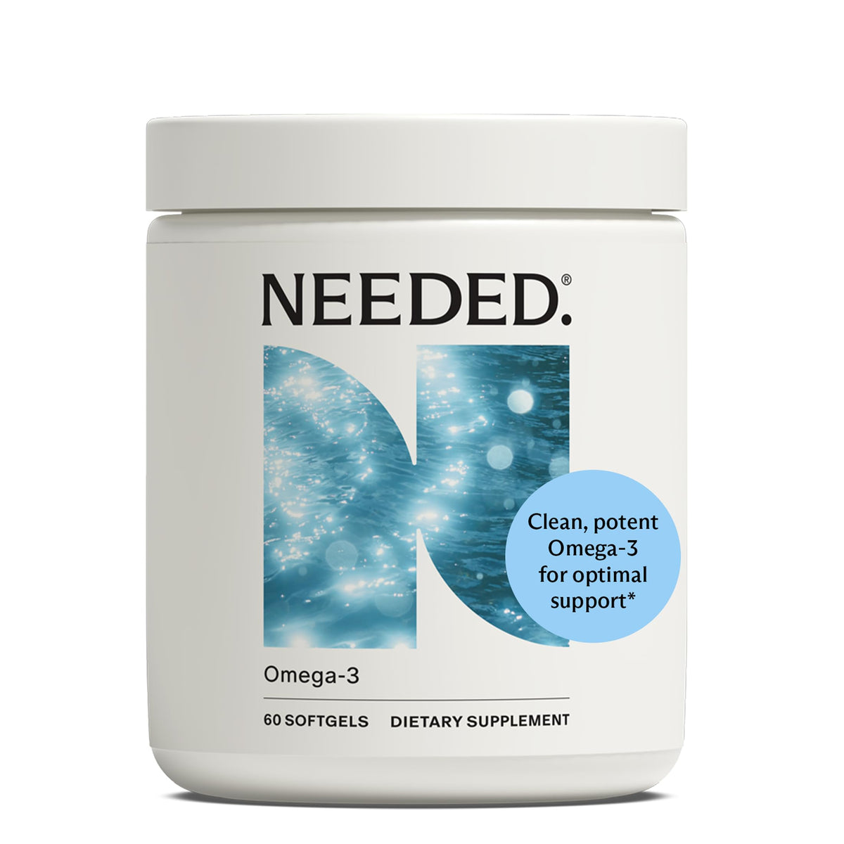 Needed. Omega-3 Prénatal gélules végétales en boîte