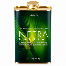 Neera Natural Madal Bal Master Cleanse Syrup 1L vue avant avec étiquette