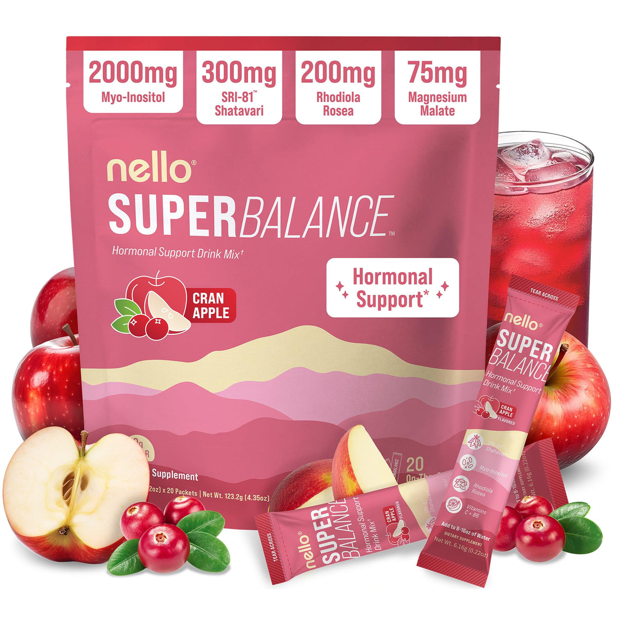 Nello Mélange à Boire Superbalance SRI-81 Shatavari boîte avant