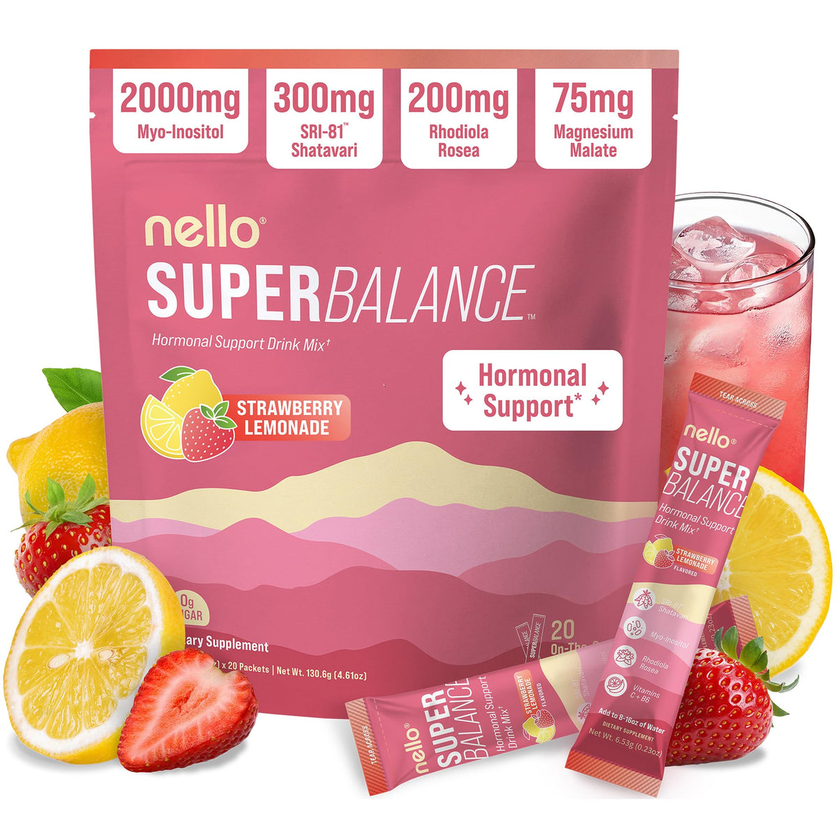 Nello Mélange de Boisson Superbalance SRI-81 Shatavari emballage avant