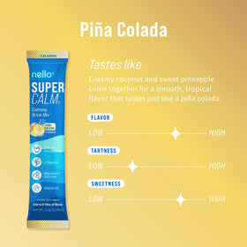 Nello Supercalm Pina Colada sachets individuels