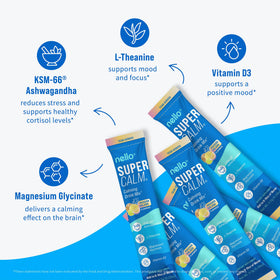 Nello Supercalm Poudre à Boire 150g - Préparation de la boisson