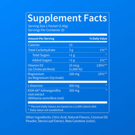 Nello Supercalm Poudre à Boire 150g - Utilisation quotidienne