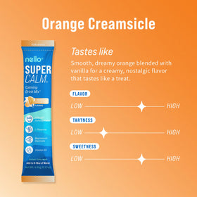 Nello Supercalm Poudre à Boire Orange boîte de 20 sachets