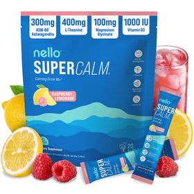 Nello Supercalm Poudre à Boire sachet framboise citron