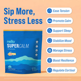 Nello Supercalm Poudre à Boire Tropical Tangerine sachet individuel