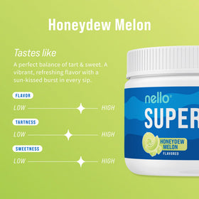 Nello Supercalm Poudre Boisson Melon Miel emballage