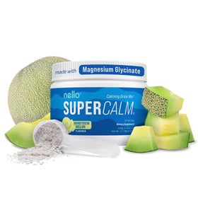 Nello Supercalm Poudre Boisson Melon Miel vue de face