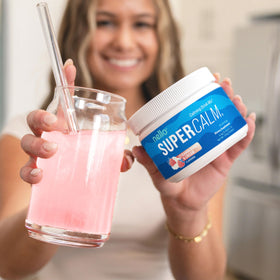 Nello Supercalm Poudres à Boire Pot Ouvert avec Poudre