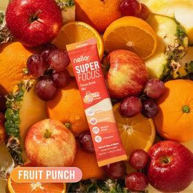 Nello Superfocus boîte avec informations nutritionnelles sur le côté
