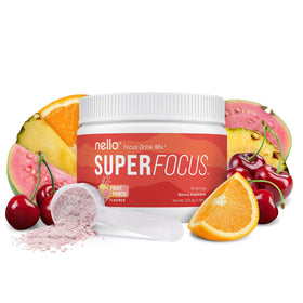 Nello Superfocus mélange nootropique en poudre sachet Fruit Punch