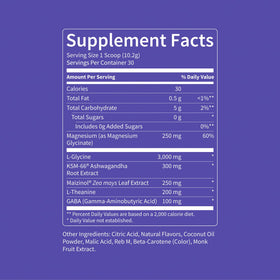 Nello Supersleep, mélange de boisson pour le sommeil, arrière de l'emballage
