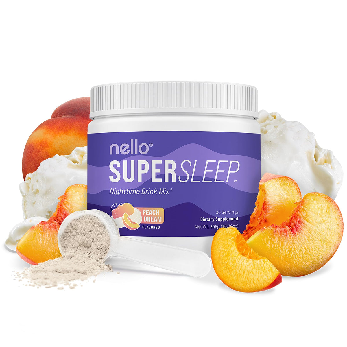 Nello Supersleep mélange de boisson pour le sommeil, emballage avant