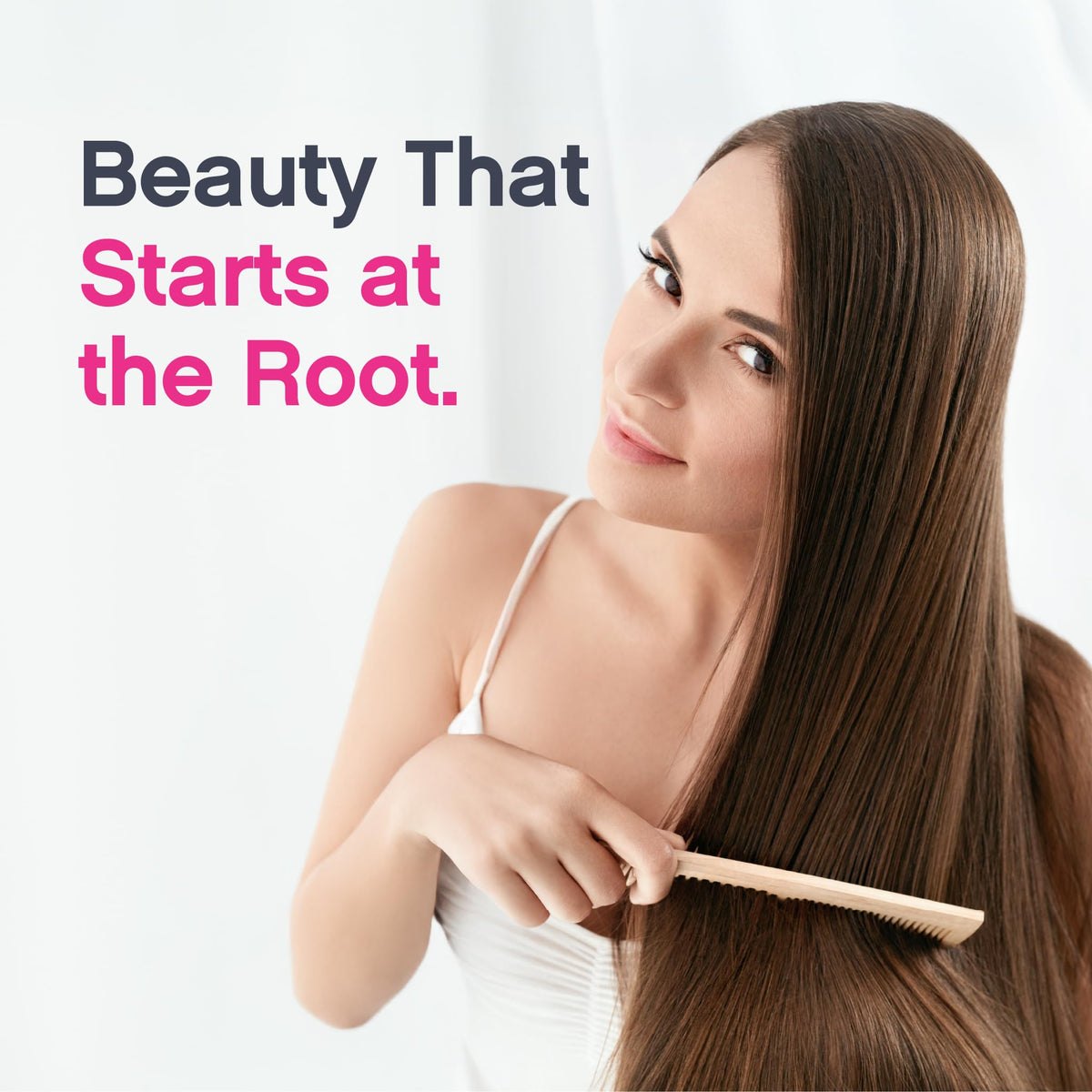 NeoCell Biotin Beauty Soft Chews with a glass of water