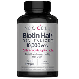 NeoCell Biotin Hair Revitalizer 300 Softgels vue avant