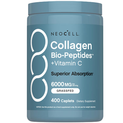 NeoCell Collagène Peptides 400 caplets vue avant