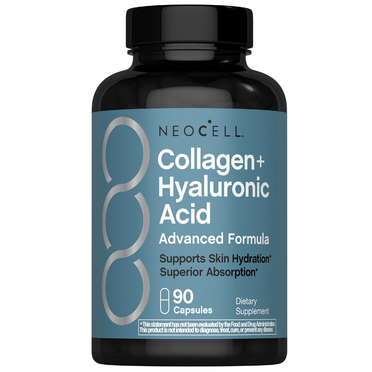 NeoCell Collagène Peptides capsules vue avant avec étiquette