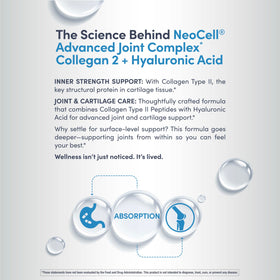 NeoCell Complexe Articulaire et ses ingrédients