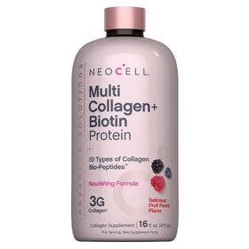 NeoCell Multi Collagen Peptides 16 fl oz bouteille vue de face